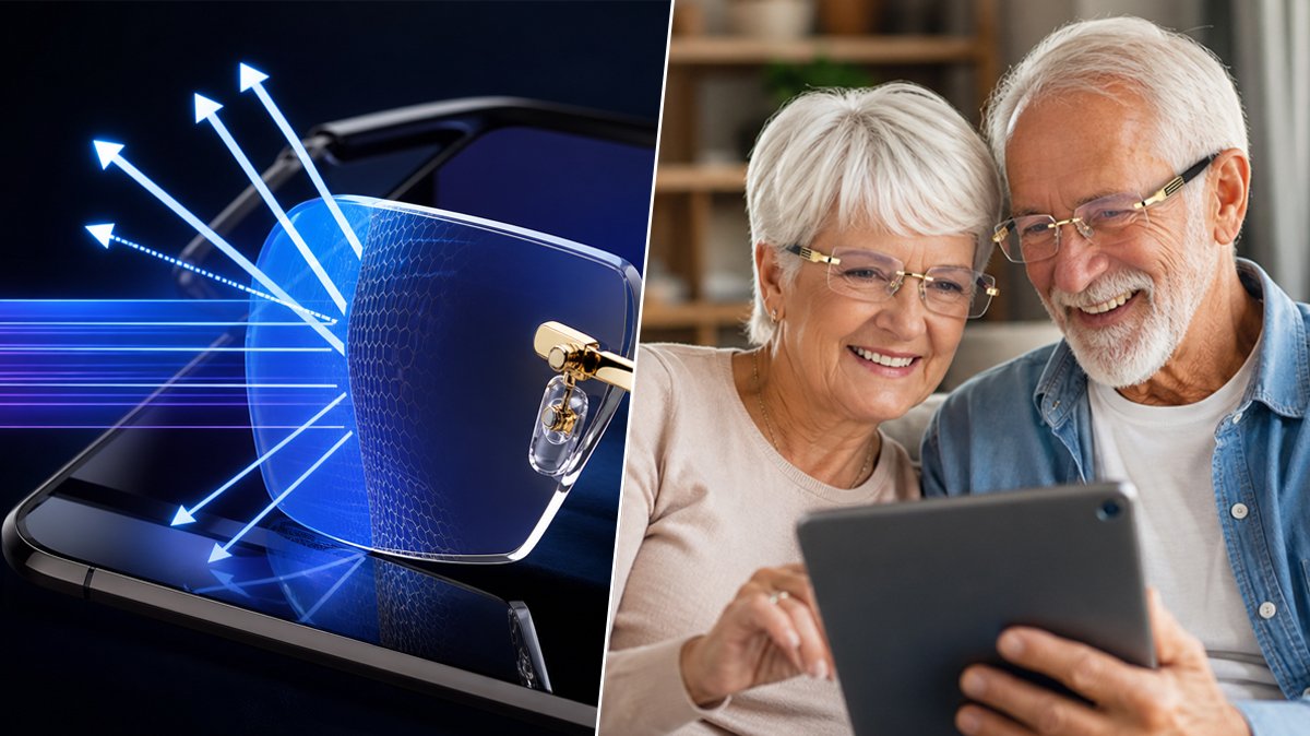 Couple enjoying life with VisionFlex glasses